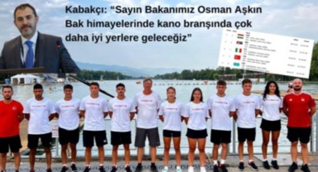 Kano sporcularımız Dünya zirvesini zorluyor; madalya salise ile kaçtı