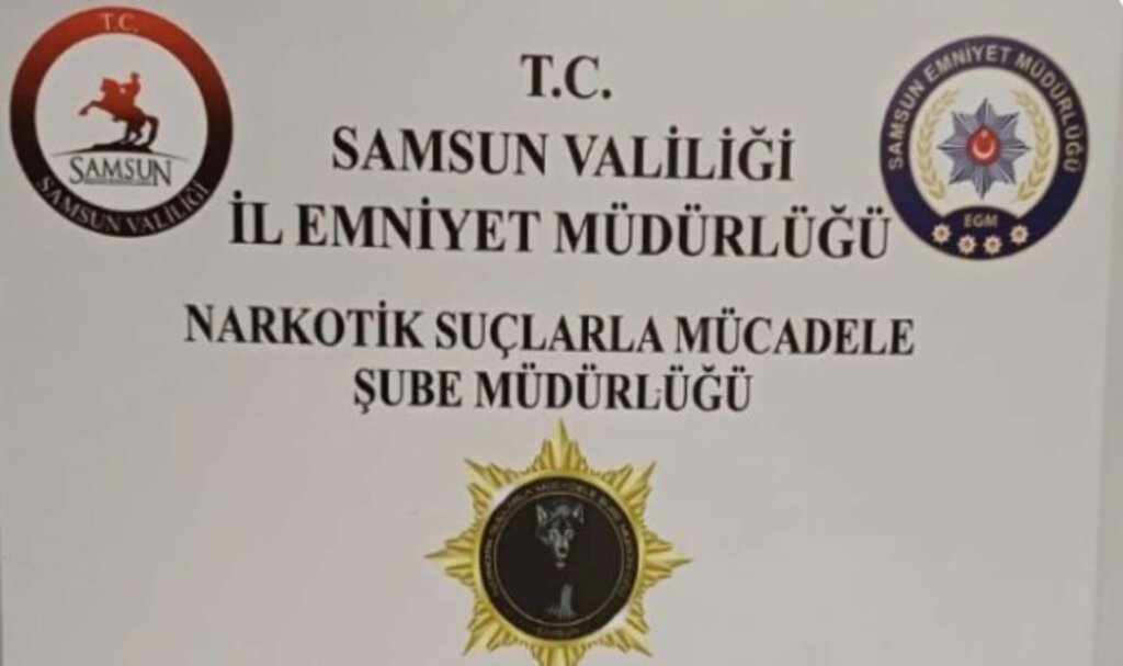 Samsun'da Narkotik Baskın