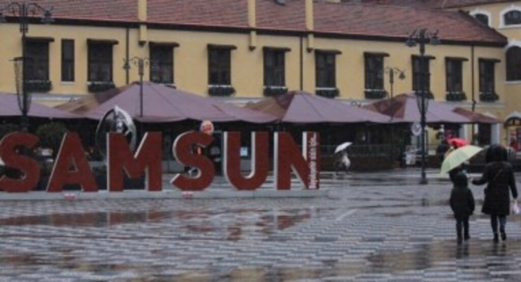 Samsun'da sel alarmı!