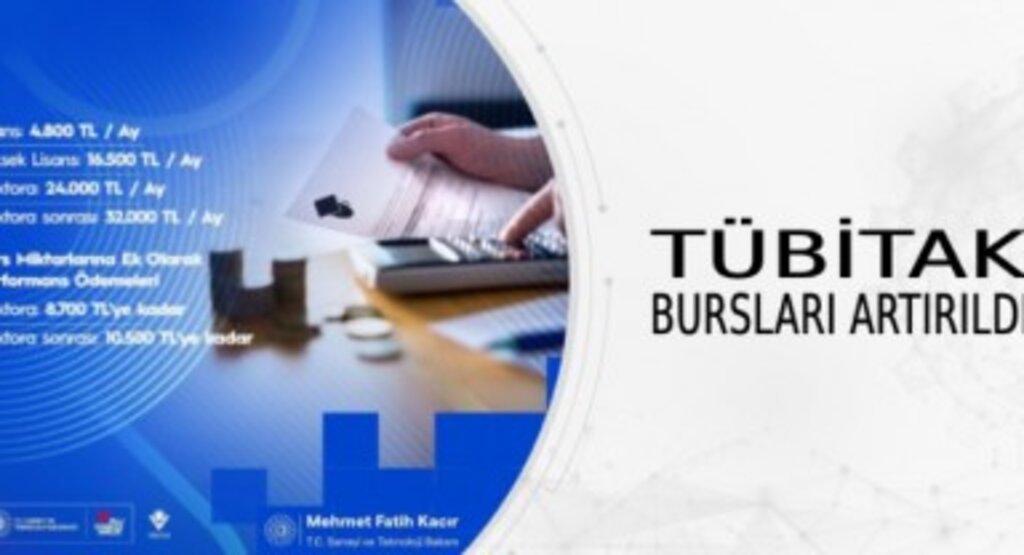 TÜBİTAK Bursları artırıldı