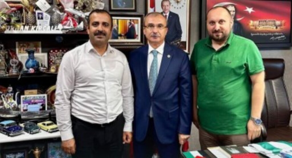 Yeni Sendika Başkanı Metin Memiş'den TBMM'de Orhan Kırcalı'ya ziyaret
