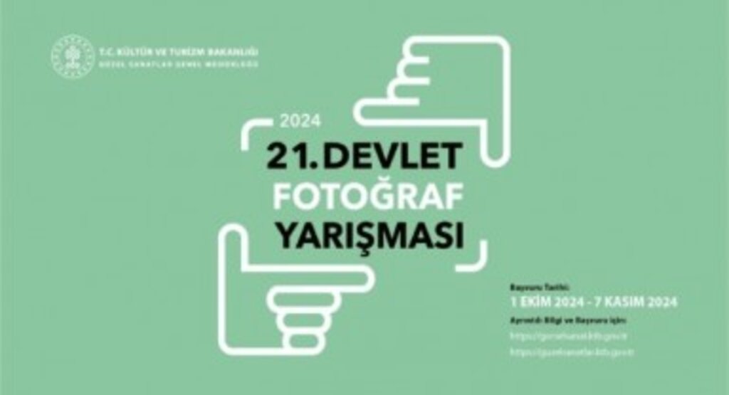 21. Devlet Fotoğraf Yarışması başvuruları 1 Ekim’de başlıyor