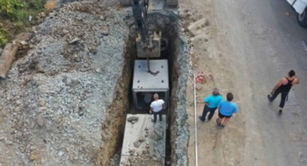 ALTINORDU SEBZE HALİNDE ALT YAPI YENİLENİYOR