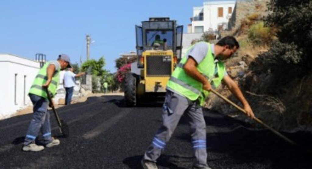 Bodrum Genelinde Fen İşleri Çalışmaları 