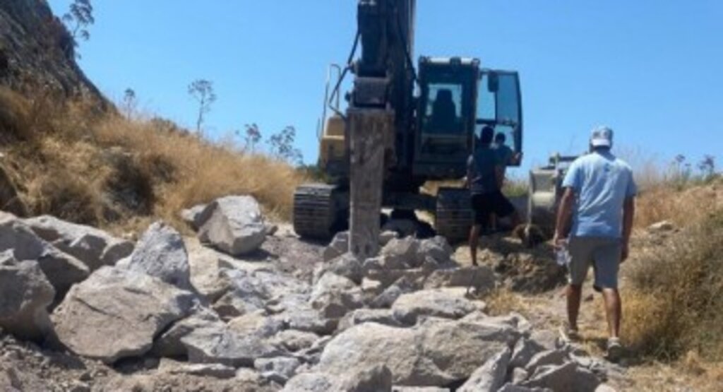 Büyükşehir Bodrum’da, İçme Suyu Depo Hatlarını Yeniliyor