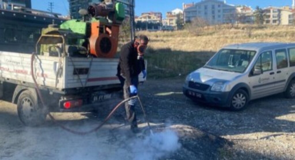 Çankaya Belediyesi İlaçlama Çalışmalarını Sürdürüyor