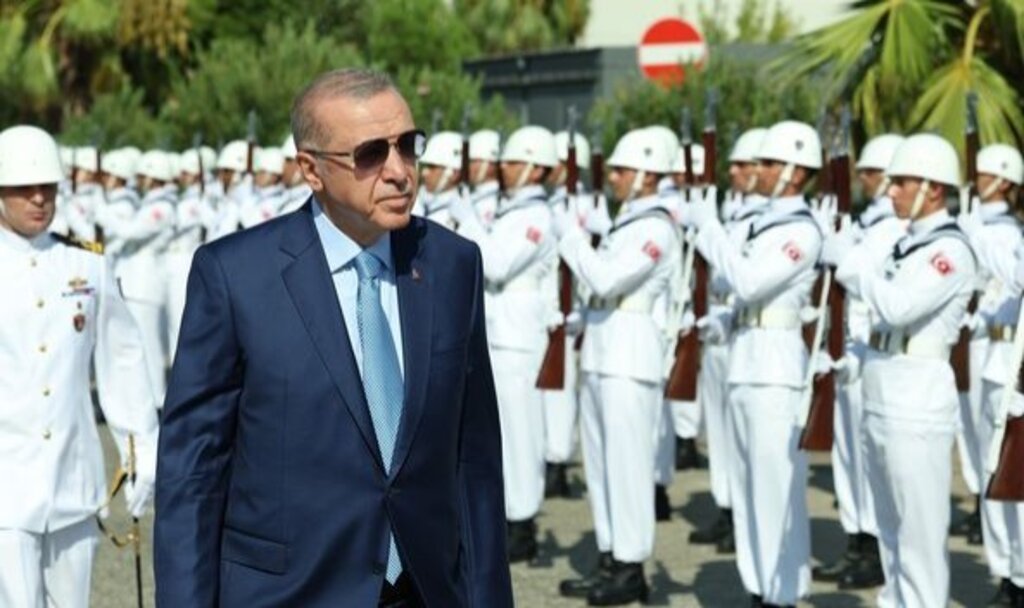 Cumhurbaşkanı Erdoğan, Aksaz Tersanesi Komutanlığı’ndaki törene katıldı