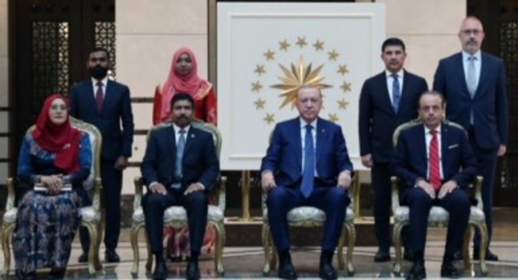 Cumhurbaşkanı Erdoğan, Danimarka ve Maldivler Büyükelçisi'ni kabul etti