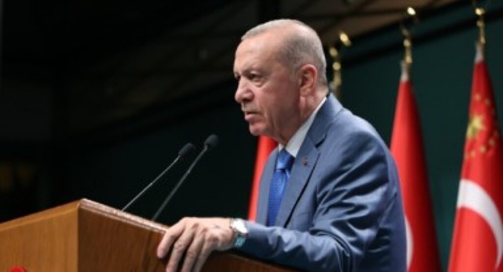 Cumhurbaşkanı Erdoğan, “Türkiye, varlık-yokluk mücadelesi verdiği bu zor günlerinde Filistin’in yanındadır” dedi