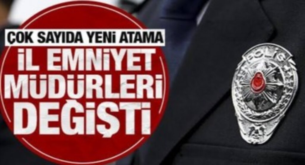 İstanbul Emniyet Müdürlüğü‘nde 2024 atamaları yapıldı
