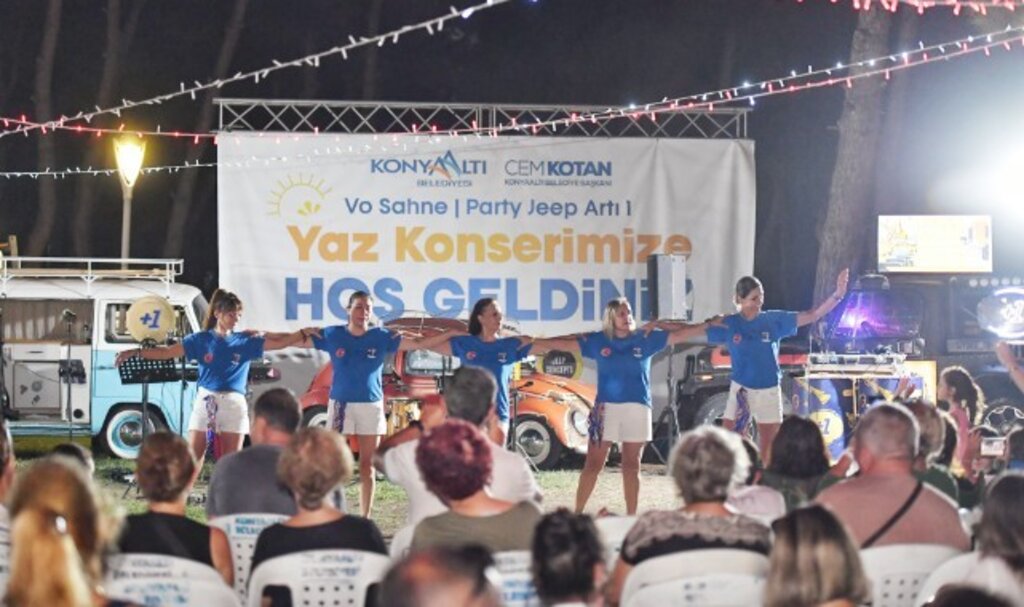 Konyaaltı Yaz Konserleri HayatPark'ta Başladı