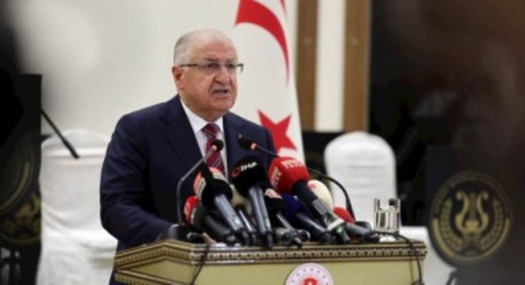 Millî Savunma Bakanı Yaşar Güler ve Beraberindeki TSK Komuta Kademesi, KKTC Silahlı Kuvvetler Günü Resepsiyonuna Katıldı