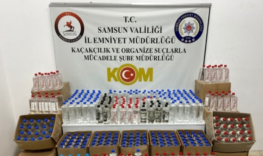 Samsun'da iş yerine baskın!
