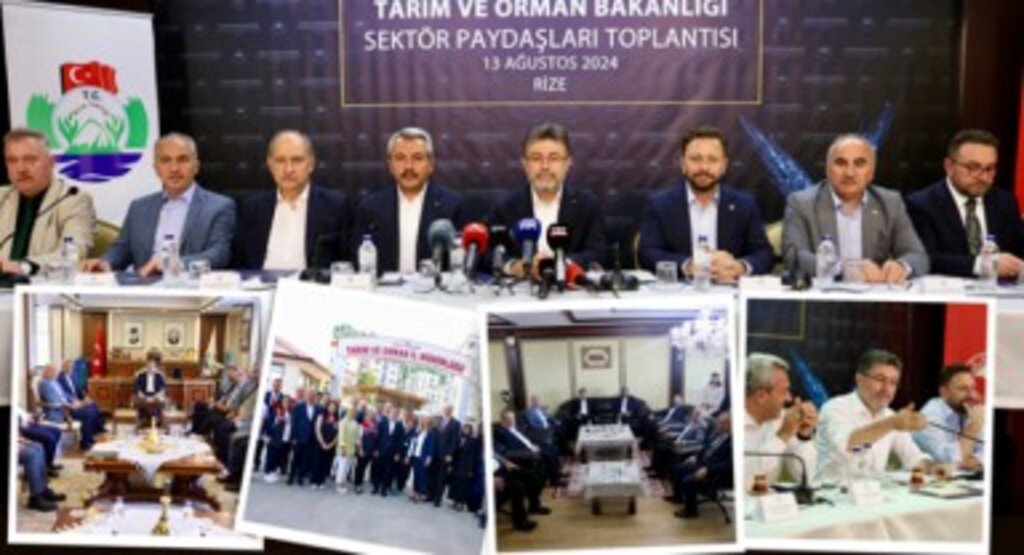 Tarım ve Orman Bakanı Yumaklı, Rize'de Konuştu