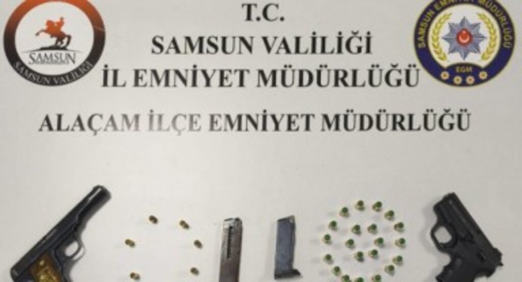 Alaçam’da Silah Operasyonu: 2 Kişi Gözaltına Alındı