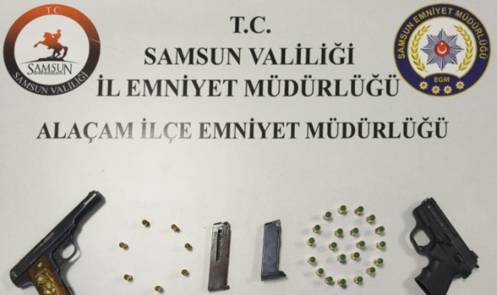 Alaçam’da Silah Operasyonu: 2 Kişi Gözaltına Alındı