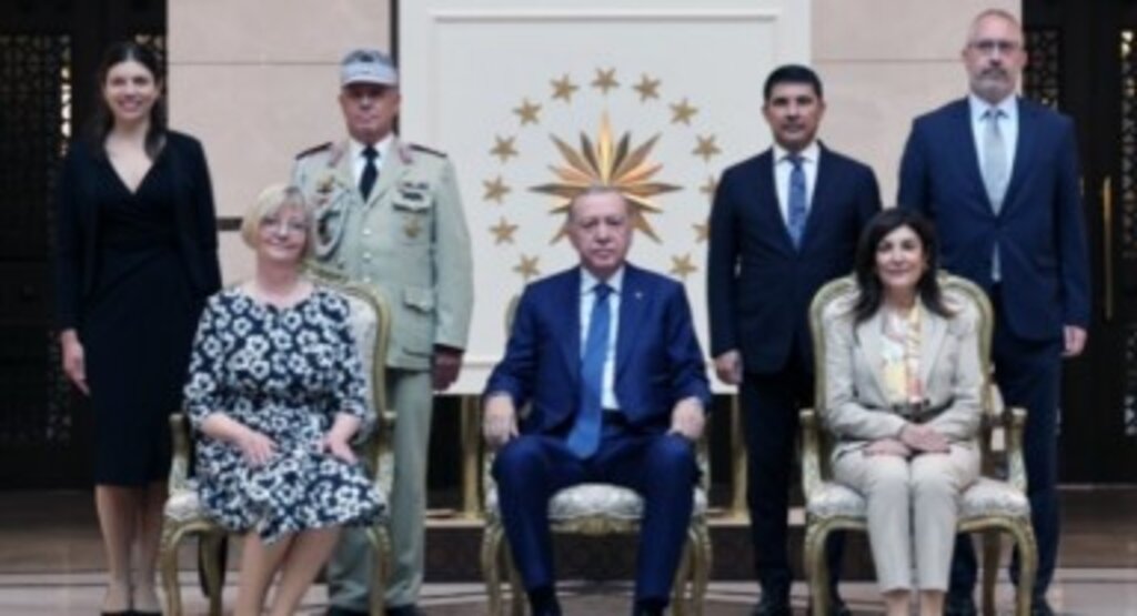 Almanya Büyükelçisi Sorg Ankara Kalesi’nde