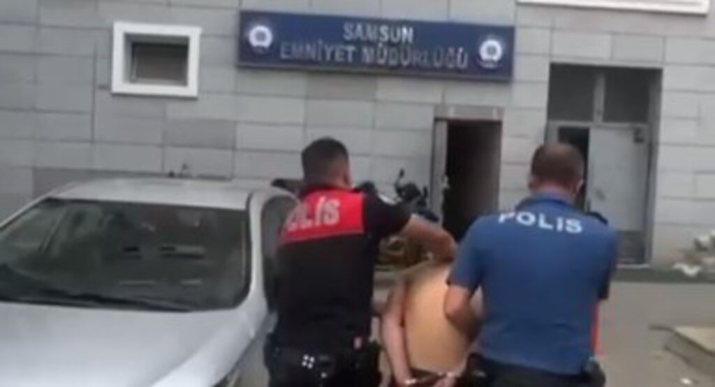 Atakum'da Nefes Kesen Kovalamaca Sonucu Yakalandı
