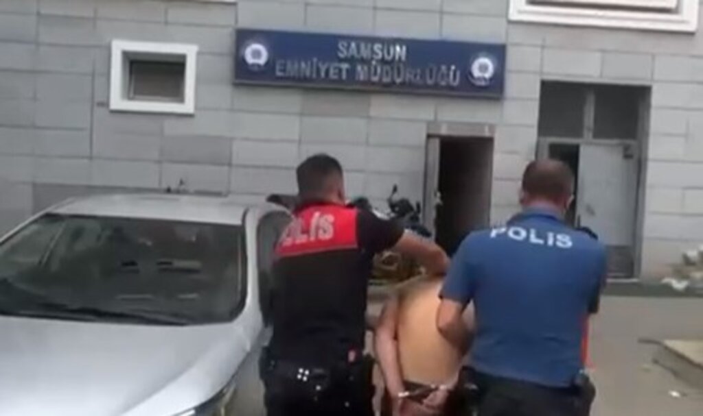 Atakum'da Nefes Kesen Kovalamaca Sonucu Yakalandı
