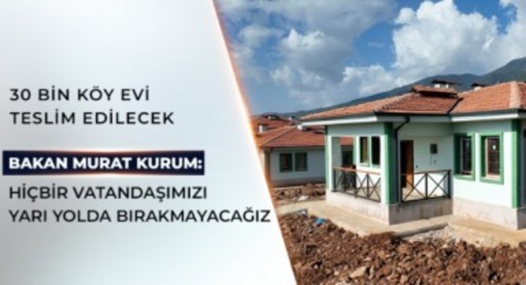 Bakan Kurum'dan,