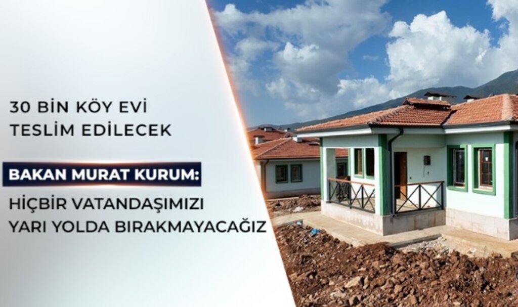 Bakan Kurum'dan,