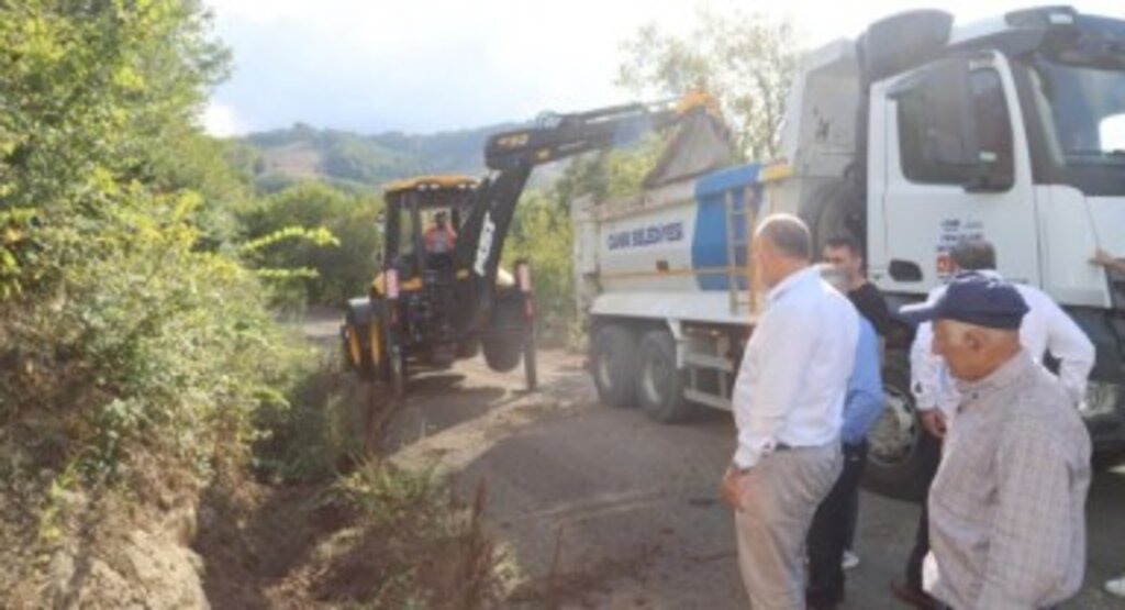 Başkan İbrahim Sandıkçı’dan Yol Hamlesi 