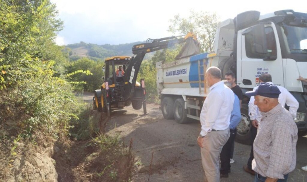 Başkan İbrahim Sandıkçı’dan Yol Hamlesi