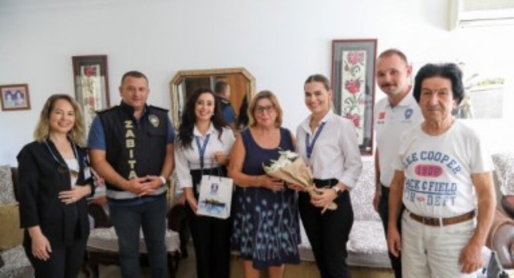 Belediye Ekiplerinden Zabıta Haftasına Özel Ziyaretler