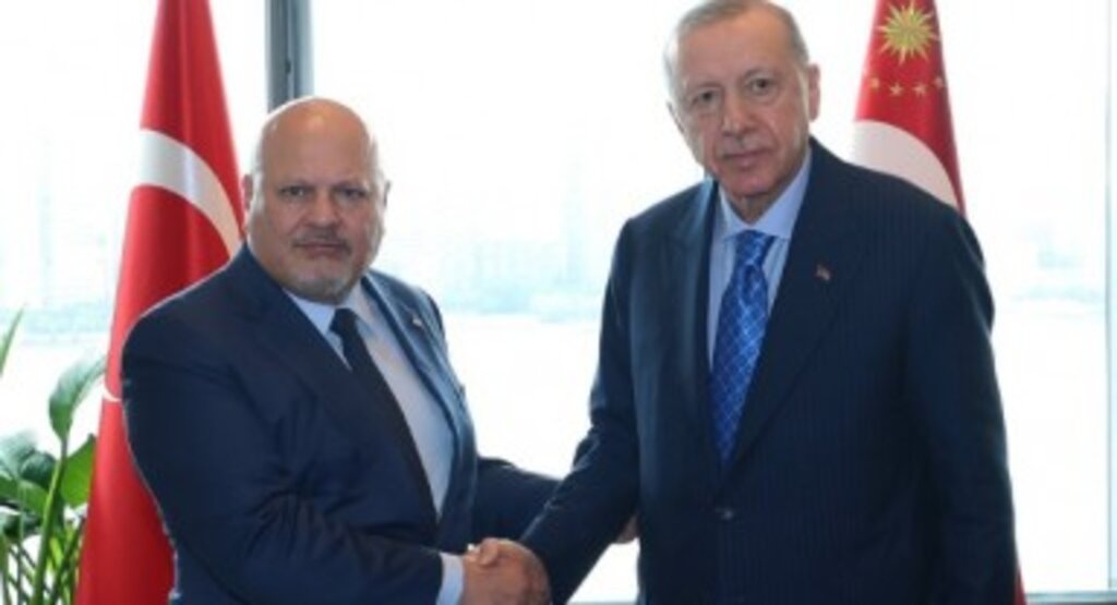 Cumhurbaşkanı Erdoğan, ABD’de Uluslararası Ceza Mahkemesi Başsavcısı Karim Khan’ı kabul etti
