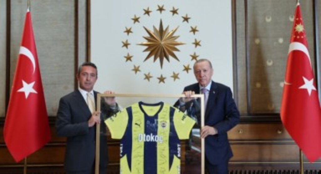 Cumhurbaşkanı Erdoğan, Ali Koç’u kabul etti: “Mazisinde bir tarih yatan…”