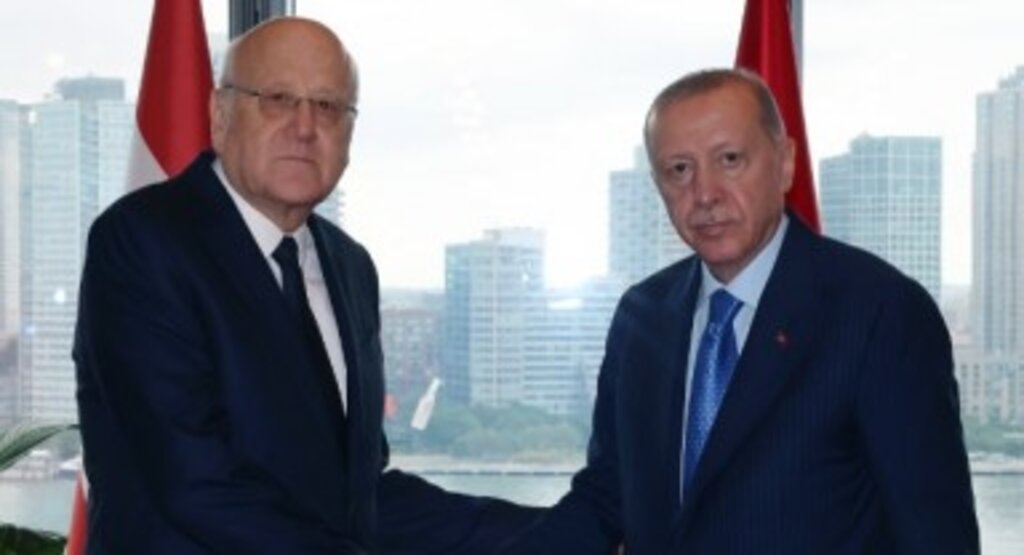 Cumhurbaşkanı Erdoğan, Lübnan Başbakanı Mikati ile görüştü