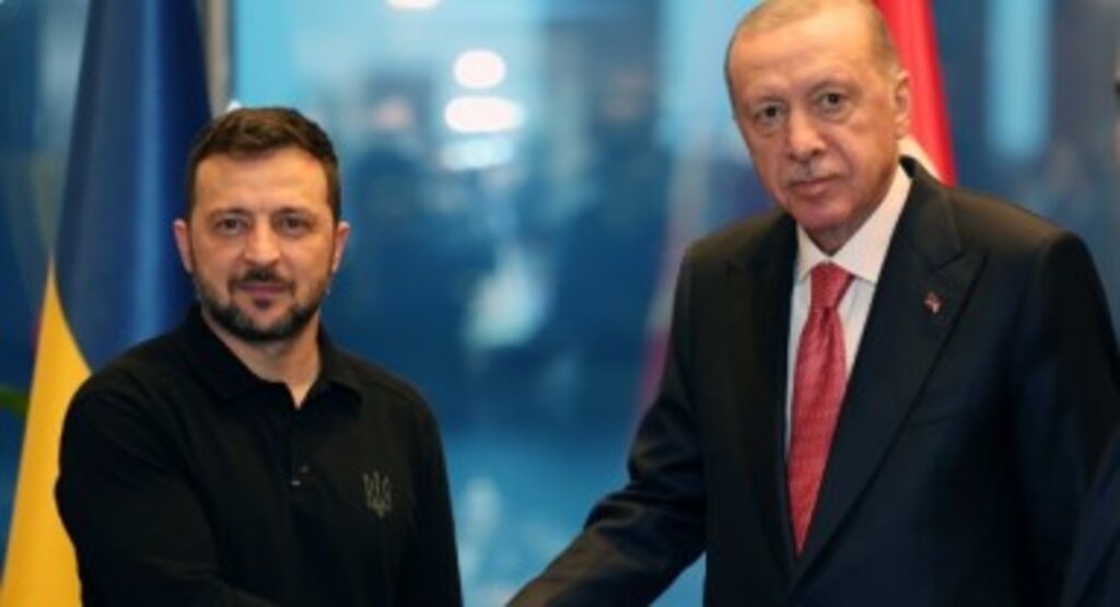 Erdoğan ve Zelenskiy Bir Araya Geldi
