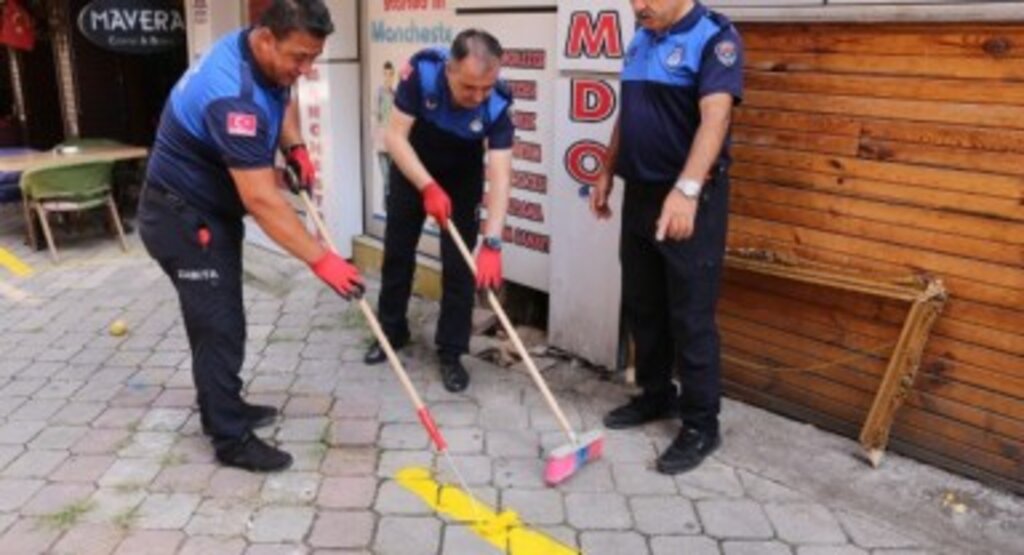 İlkadım’da işgal sınır çizgileri belirginleştirildi