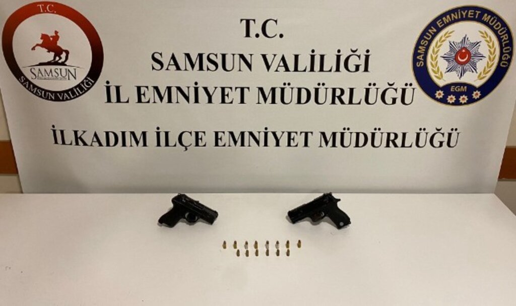 İlkadım'da Ruhsatsız Silah Operasyonu: 1 Kişi Gözaltına Alındı