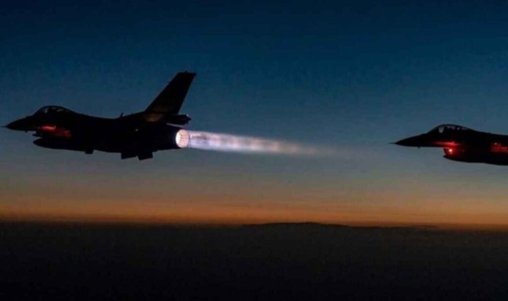 Irak’ın kuzeyinde 21 terör hedefi imha edildi