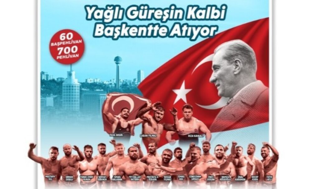 Mansur Yavaş pehlivanların mücadelesine davet etti