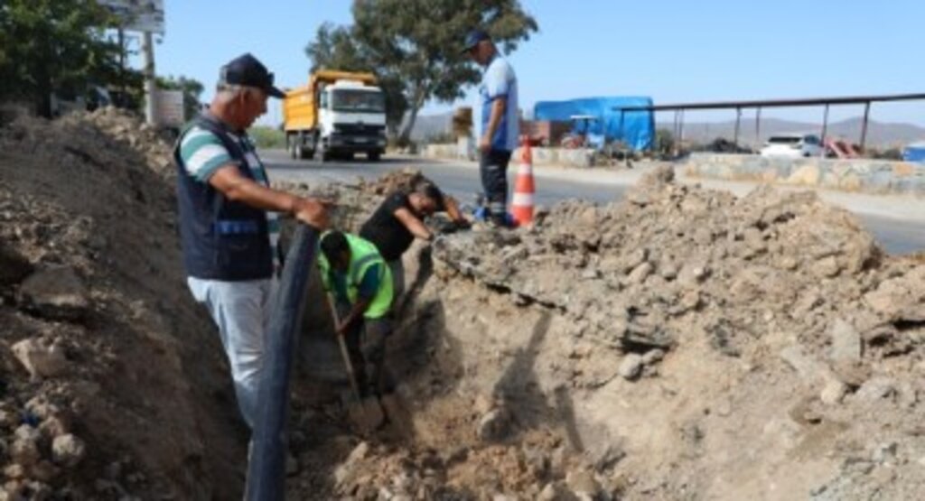 Milas Boğaziçi Mahallesinin Su sorunu Tarih Oluyor