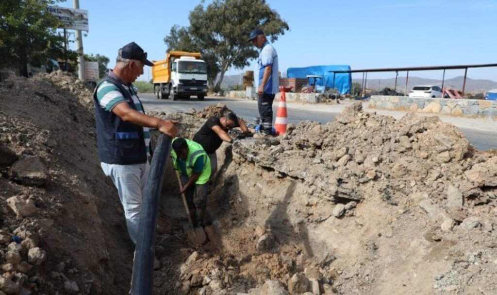 Milas Boğaziçi Mahallesinin Su sorunu Tarih Oluyor