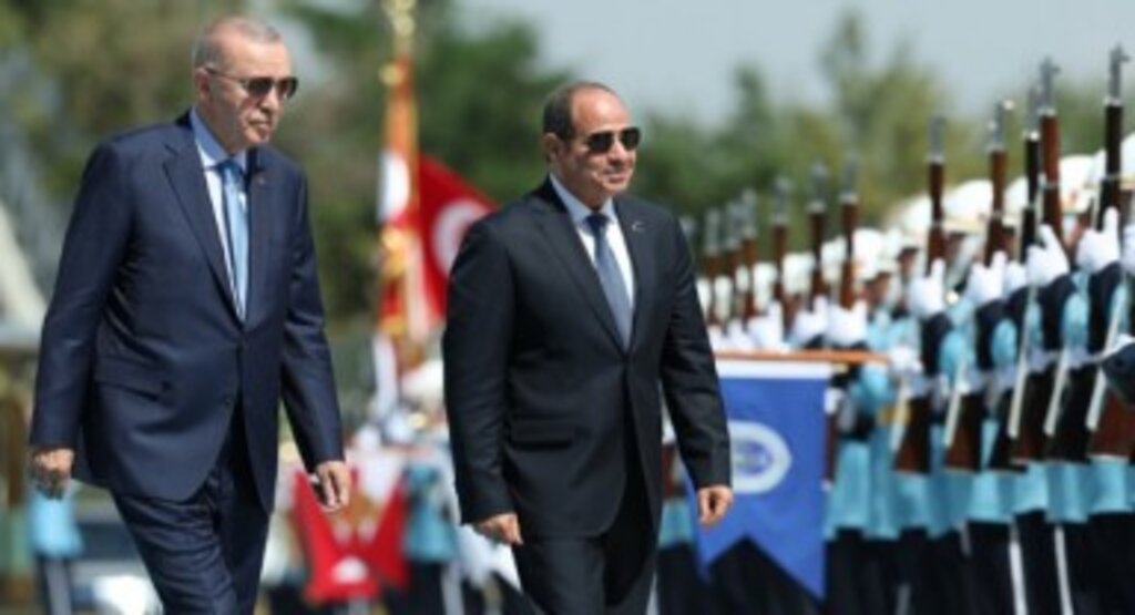 Mısır Cumhurbaşkanı es-Sisi Cumhurbaşkanlığı Külliyesinde