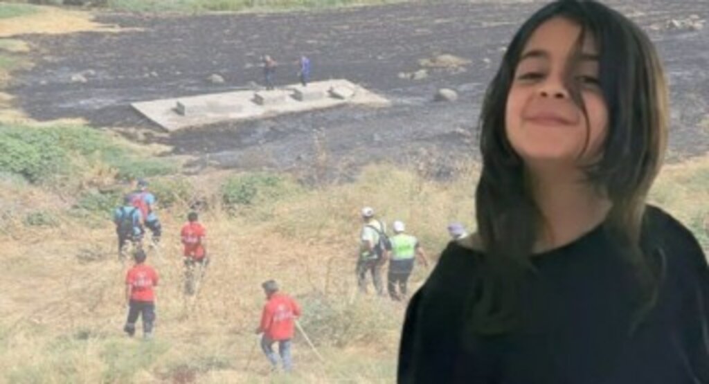 Narin’in cesedinin bulunduğu çuval taşla gizlenmiş