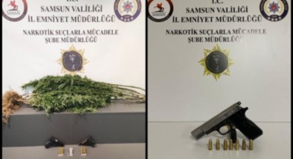 Samsun'da 2 İlçede Geniş Çaplı Uyuşturucu Operasyonu! 10 Gözaltı