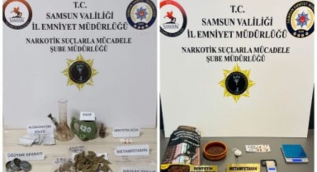 Samsun'da Ev ve İş Yerine Baskın!