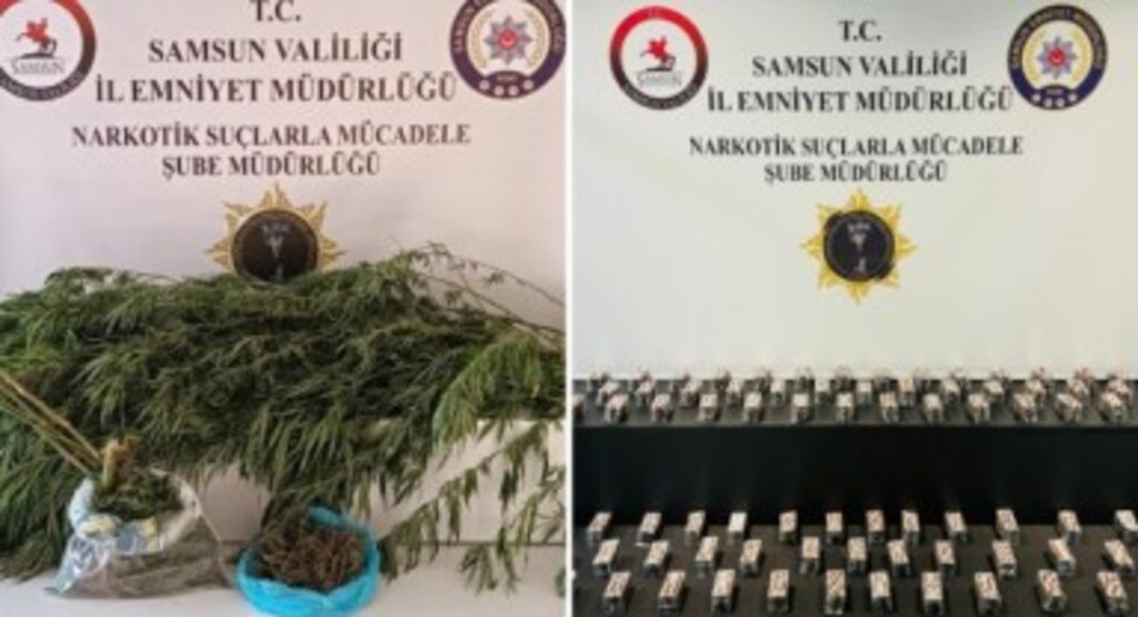 Samsun'da İki İlçede Zehir Tacirlerine Baskın!