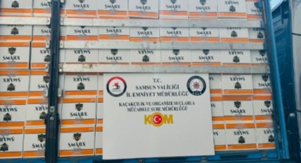 Samsun'da Milyonluk Yakalama!