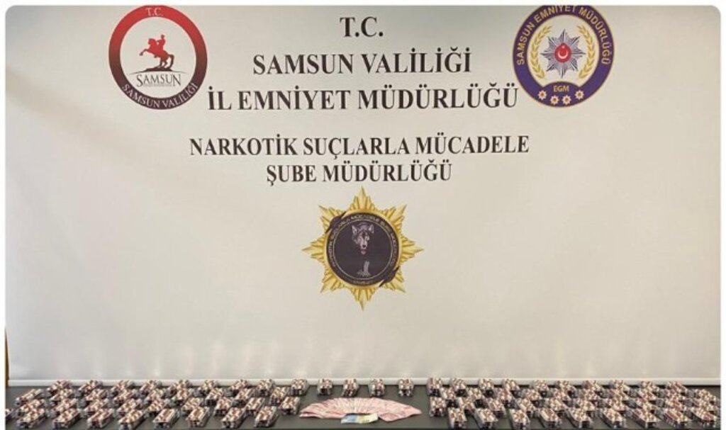 Samsun'da Narkotikten Baskın!