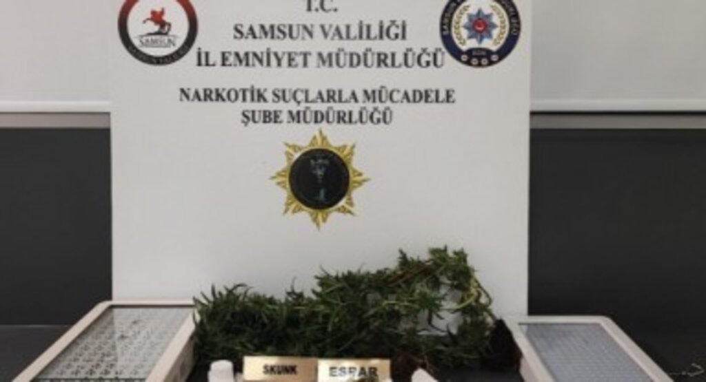 Samsun'da Zehir Dolu Eve Baskın!