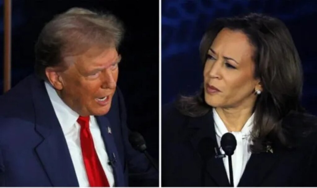 Trump ile Harris 90 dakika atıştı!