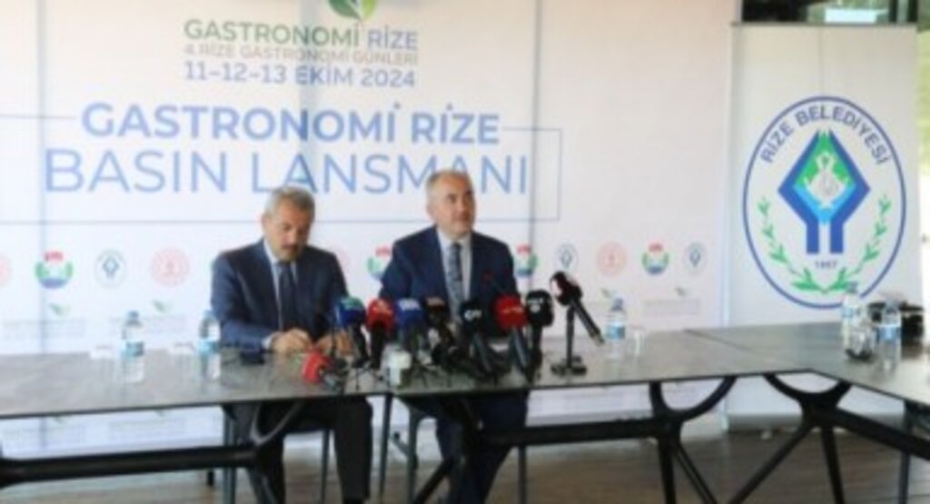 4. Rize Gastronomi Günleri Başlıyor
