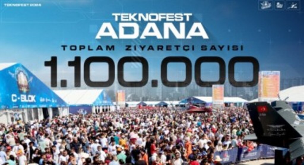 Adana’da gerçekleşen TEKNOFEST sona erdi: 1 Milyondan fazla ziyaretçiye ev sahipliği yaptı