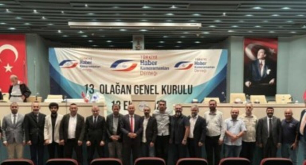 Aytekin Polatel Türkiye Haber Kameramanları Derneği Başkanlığına yeniden seçildi